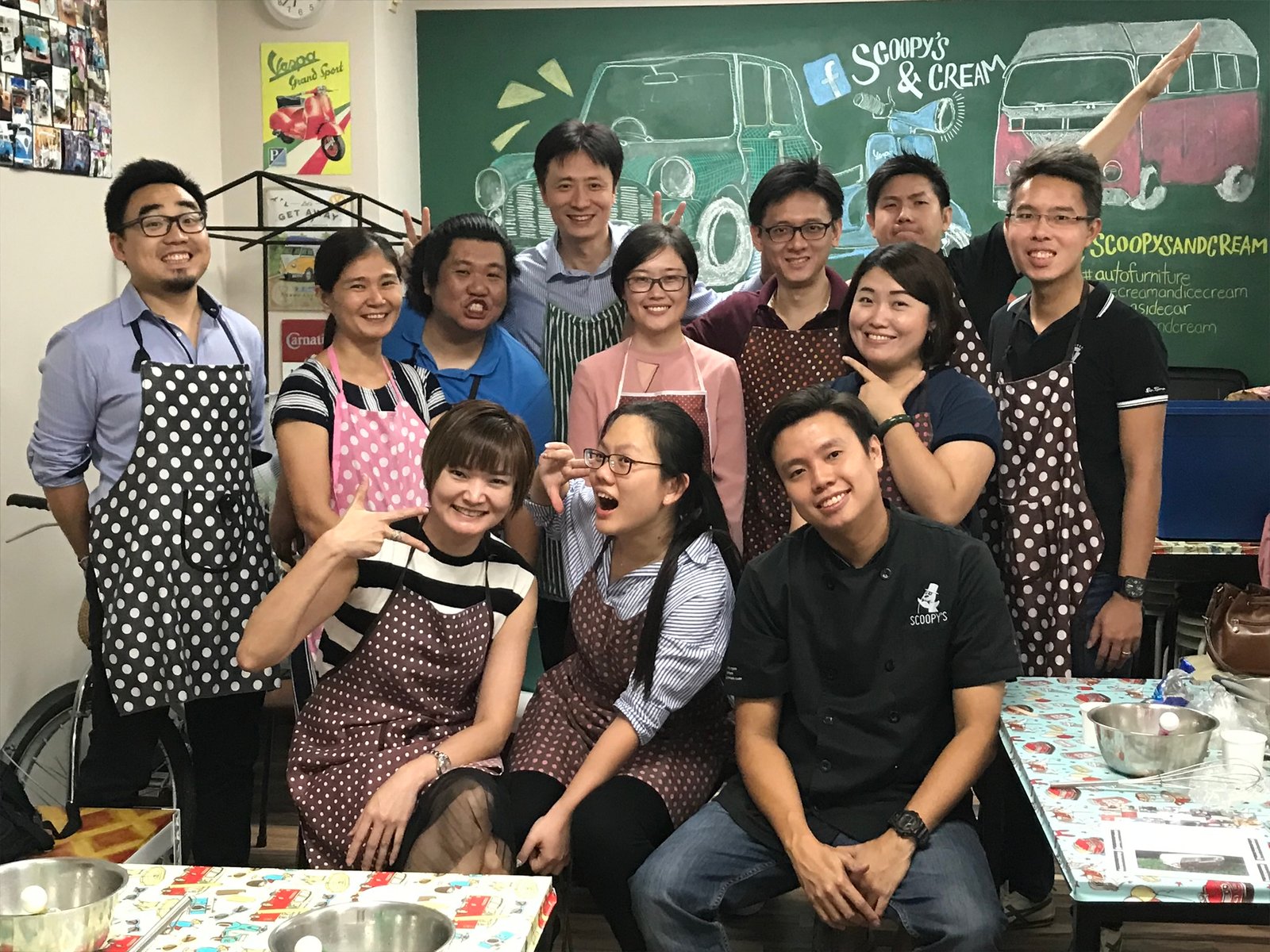 ice cream making workshops for polytechnics