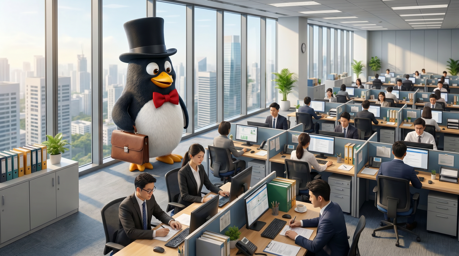 Scoopy the Penguin complaince stack scaled