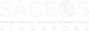 SACEOS black background logo